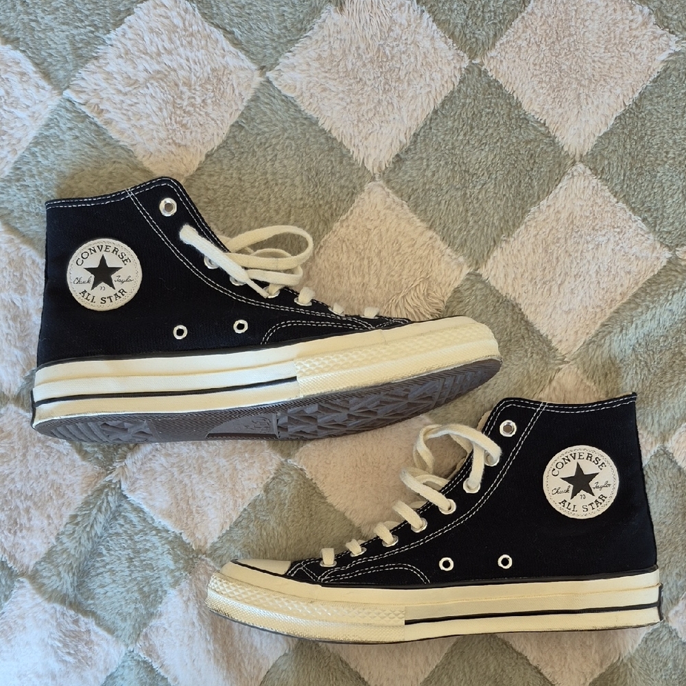 Converse Black High-Top Sneakers